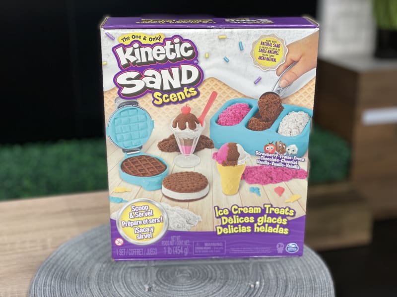 KINETIC SAND ICE CREAM TREATS PLAYSET