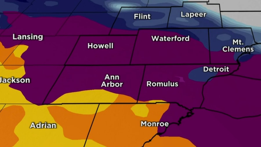 Metro Detroit weather forecast Feb. 26, 2023 -- 6 p.m. Update (WDIV)