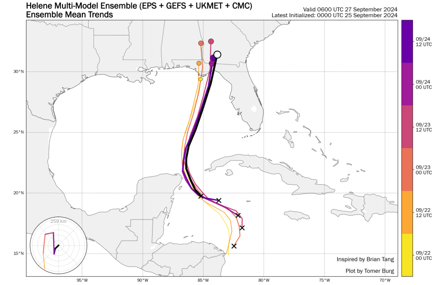 Helene On Track To Strike North Florida As A Devastating Major