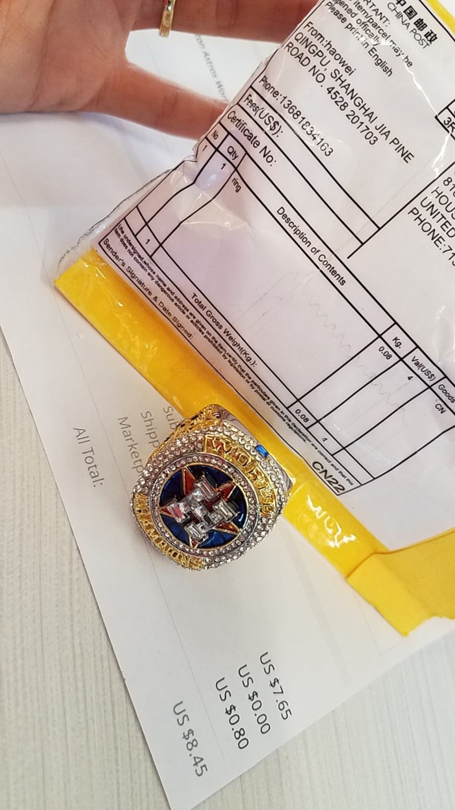 How Astros' World Series replica rings became hottest ticket in town