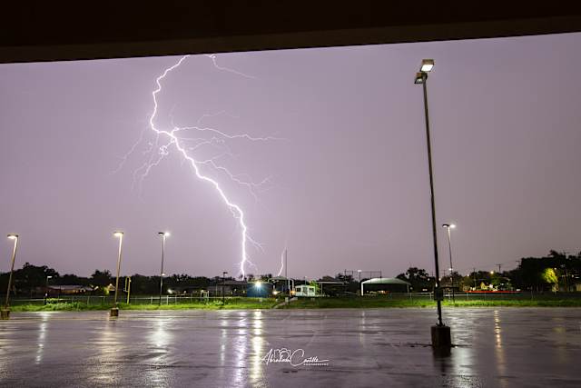 Beautiful strike!