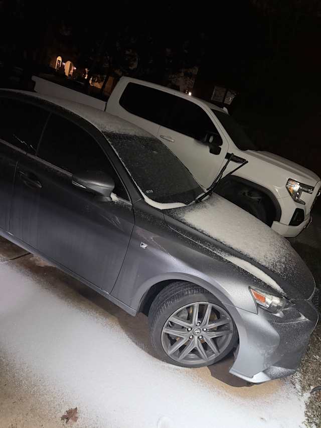 Ice in Timberwood park 