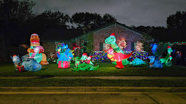 Happy Christmas-saur to all who celebrate.