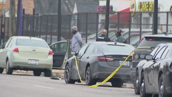 Police chase suspect arrested after crashing car, opening fire on officers on Detroit’s east side