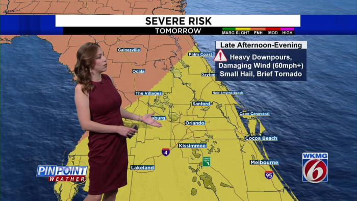 Next cold front brings severe weather threat to Central Florida. Here’s what to know