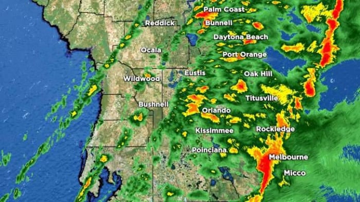 LIVE RADAR: Severe thunderstorm warnings in effect across Central Florida