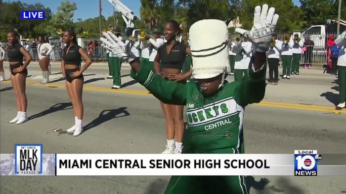 MLK Day parade: Miami Central’s Rockets glow with pride as best in nation