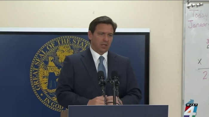 Gov. DeSantis touts new statewide education initiatives at Jacksonville charter school