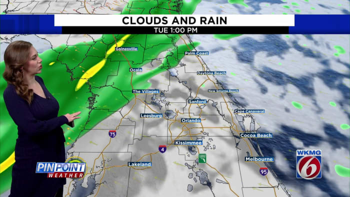 Changes on the way to Central Florida. Here’s when temps hit the 80s