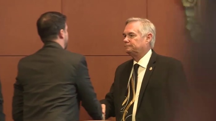 Clayton Perry makes first brief court appearance in DWI hit and run case Clayton Perry makes first brief court appearance in DWI hit and run case