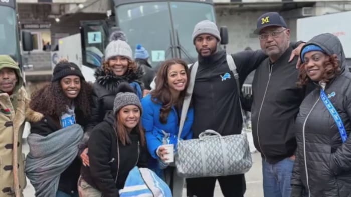 Detroit Lions fans, family show 'Pride' as they head to California for NFC Championship game - Vimarsana News