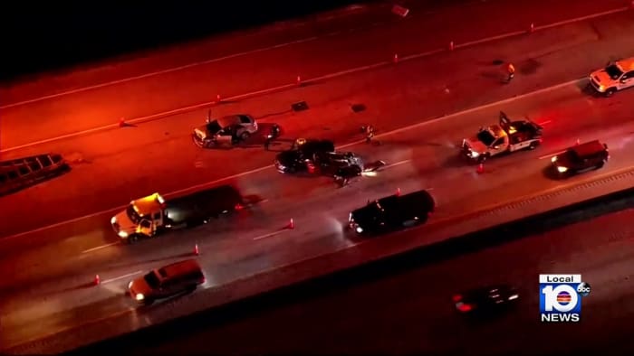 Morning traffic in South Florida: SB Palmetto crash in Miami Dade SB I