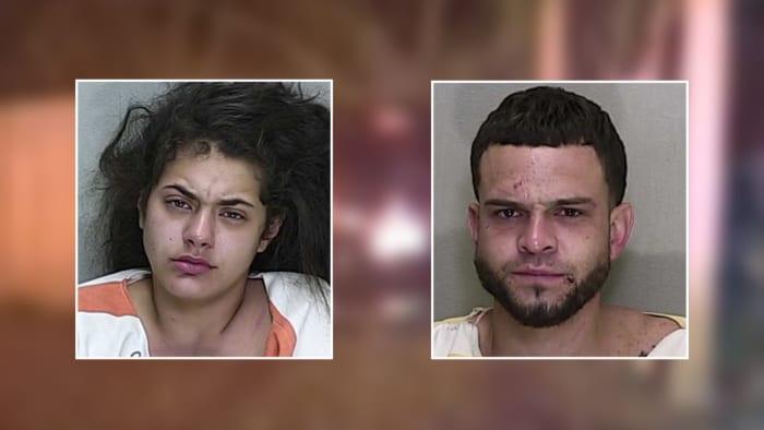 Couple arrested in high-speed chase after car stolen from Ocala gas station
