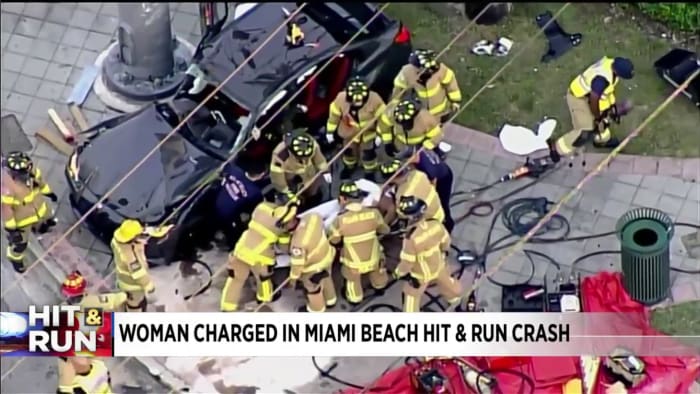 Driver identified following hit-and-run crash in Miami Beach