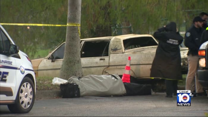 Authorities working to ID remains found in submerged vehicle near Sawgrass Mills Mall - Vimarsana News