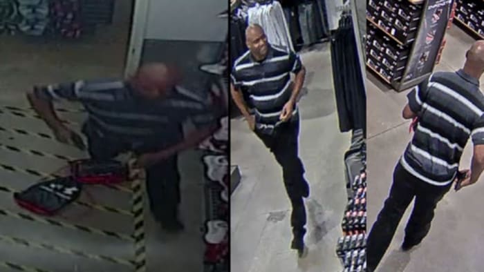 meester Ban vervolging New photos show Under Armour suspect in store moments before, after shooting