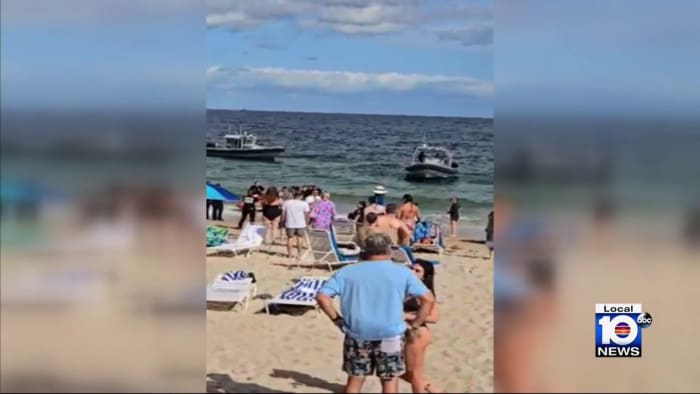 Video shows first responders pulling woman from ocean in Fort Lauderdale Beach - Vimarsana News