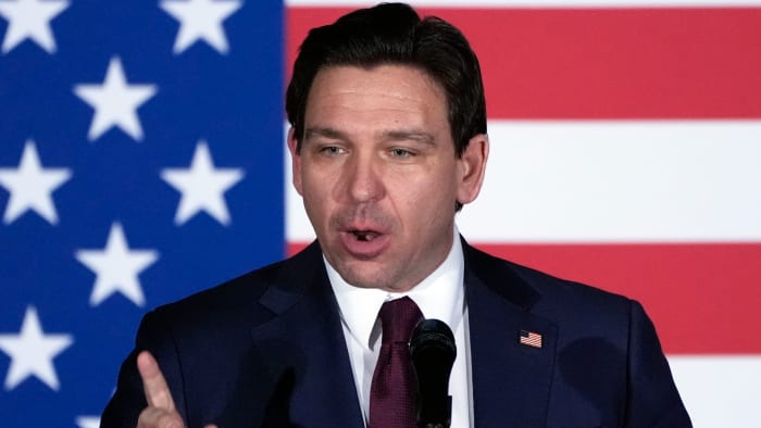 Gov. Ron DeSantis holds news conference with FDLE commissioner