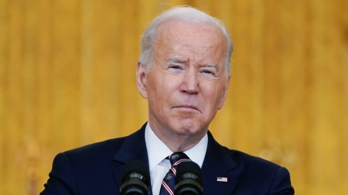 WATCH LIVE: President Biden delivers remarks on Russia’s attack on Ukraine