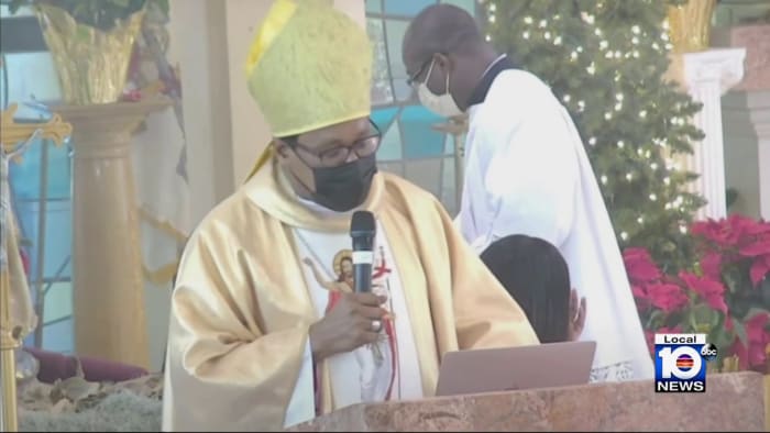 Miami’s Jackson Memorial Hospital treats Haitian bishop for burns after explosion