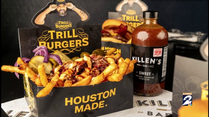 Check Out This Unbelievable Trill Burgers Killen Bbq Mash Up Featured At This Years Houston