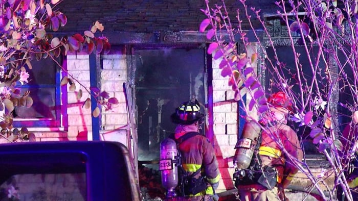 Neighbors Help Woman Escape House Fire Home Deemed A Total Loss