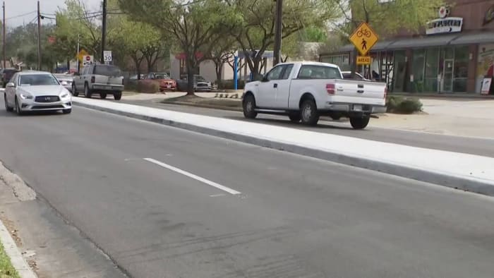 New safety improvements on 11th Street are slowing foot traffic for some businesses in the Heights