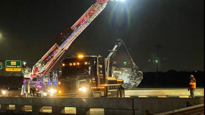 1 Person Dead 1 Hospitalized In Fiery Rollover Crash On Loop 1604 Near Medina Creek Bcso Says