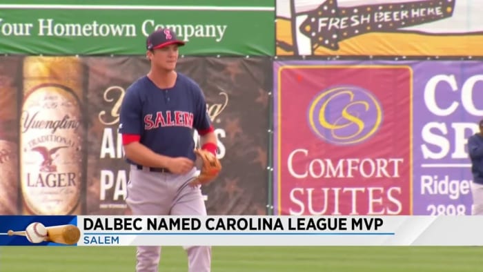 Arizona Baseball: Bobby Dalbec Wins Carolina League MVP