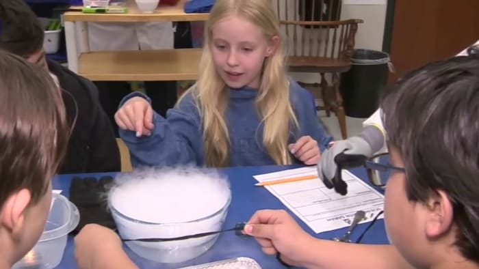 Sarah’s Science: Exploring Dry Ice through Experiments