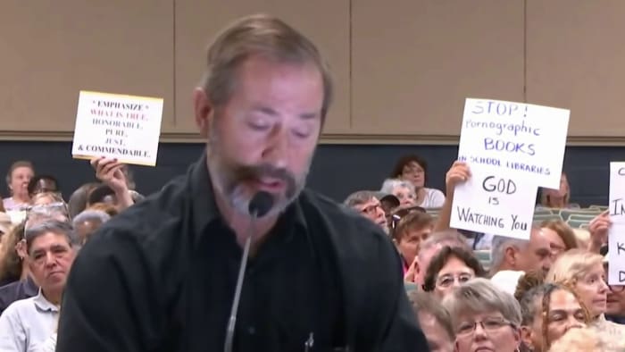 Marion County residents voice concerns over ‘pornographic’ books at school board meeting