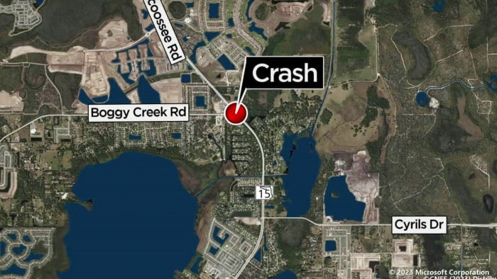Deadly crash reported near Orange-Osceola county line