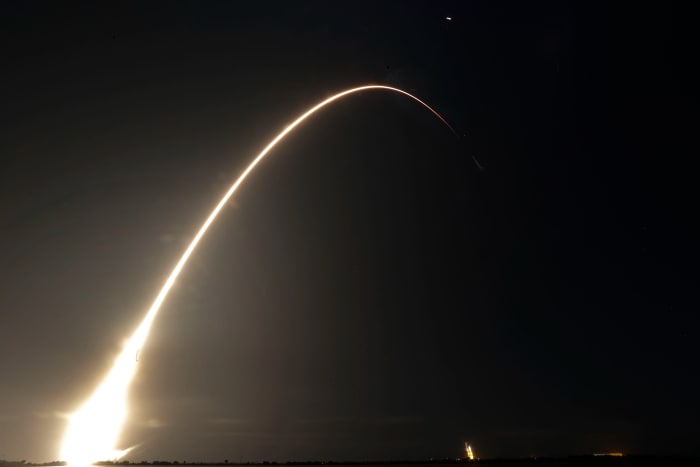 WATCH LIVE: SpaceX sets off late-night Falcon 9 launch on Florida’s Space Coast