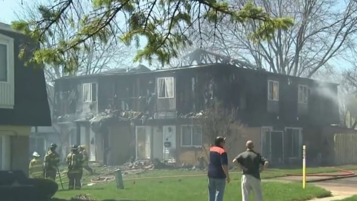 Devastating fire destroys homes in Van Buren Township - Vimarsana News