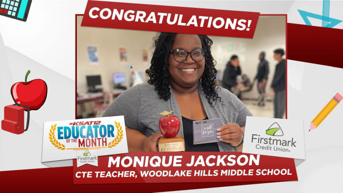 Woodlake Hills Middle School teacher named KSAT12 Educator of the Month - Vimarsana News