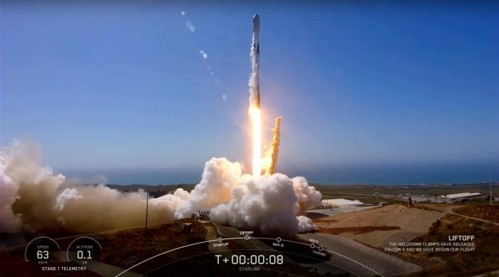 WATCH LIVE at 9:40 a.m.: SpaceX Falcon 9 rocket launch from California