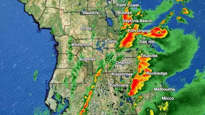 LIVE RADAR: Overnight storms last through Sunday morning in Central Florida