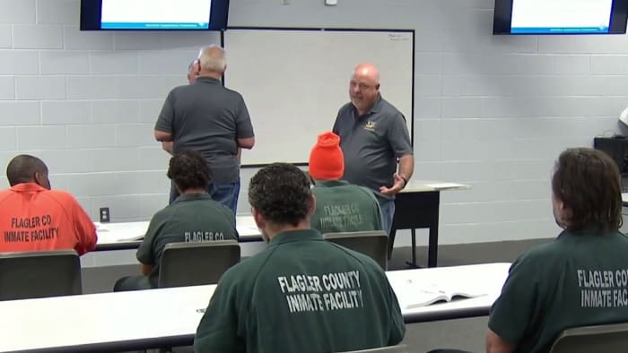 ‘Saved my life:’ Electrician, graduate of Flagler jail program, now teaches inmates
