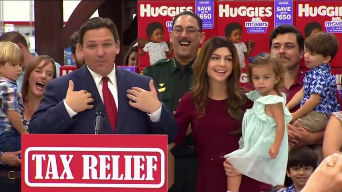 Florida tax relief bill focuses on saving money for families with young children