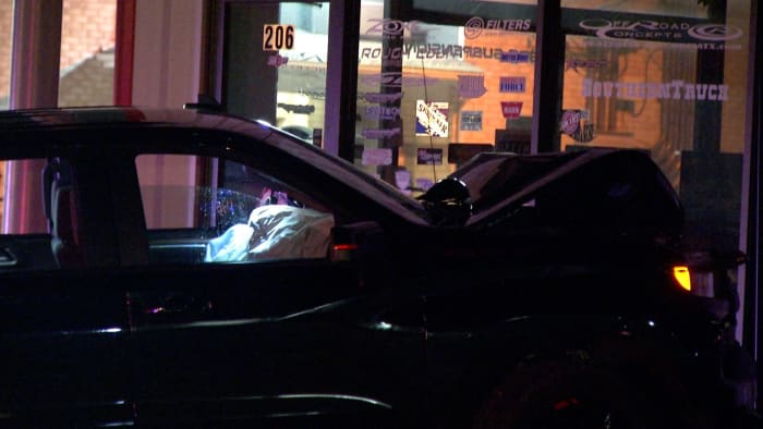 Driver detained on suspicion of DWI after crash into building, police say - Vimarsana News
