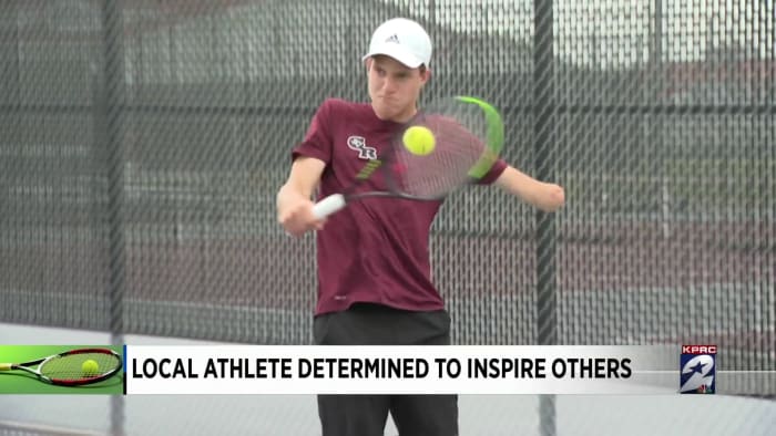 A TRUE INSPIRATION: George Ranch's Clay Watson doesn't let amputation stop him from being a multi-sport star