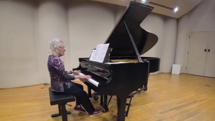 85-year-old Virginia Tech graduate says her love of family and music has helped her succeed