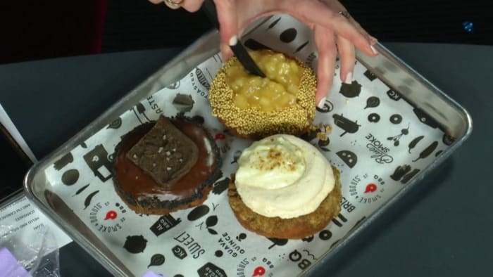 Smoke & Donuts is a sweet, savory creation by husband and wife duo