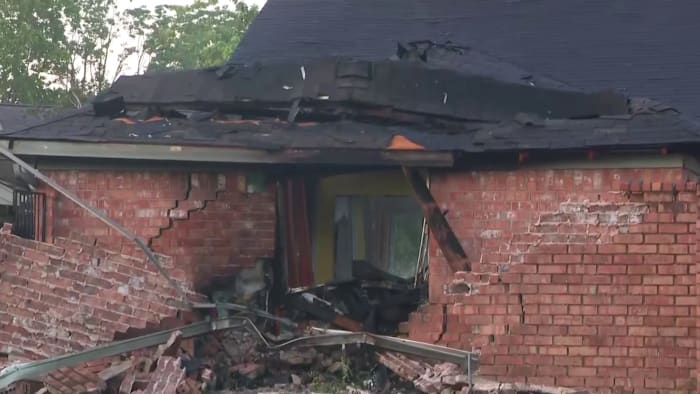 Vehicle plows into Clear Lake home, causes residence to catch fire - Vimarsana News