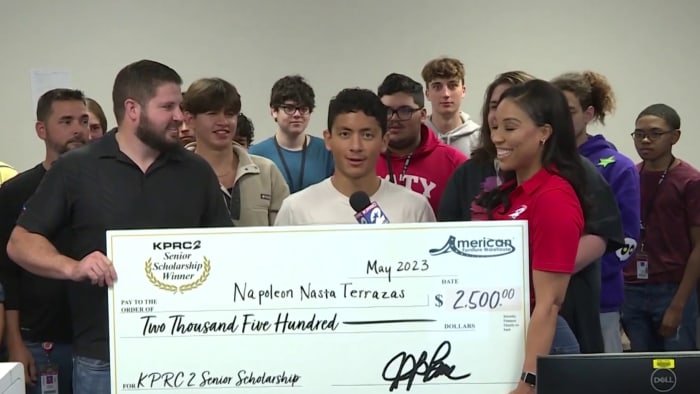 Meet Katy HS senior Napoleon NastaTerrazas who teaches foster youth how to swim through his nonprofit Meet Katy HS senior Napoleon NastaTerrazas who teaches foster youth how to swim through his nonprofit