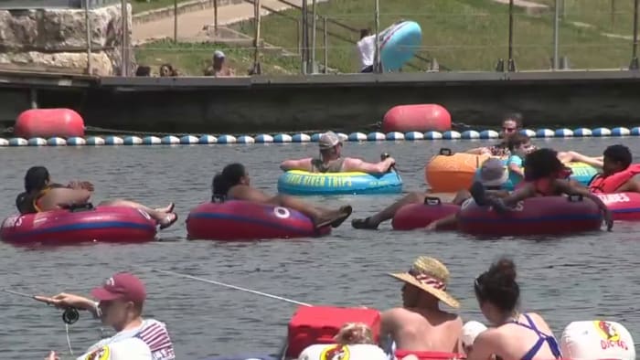 Memorial Day crowd still expected at rivers despite drought, low flow river - KSAT San Antonio