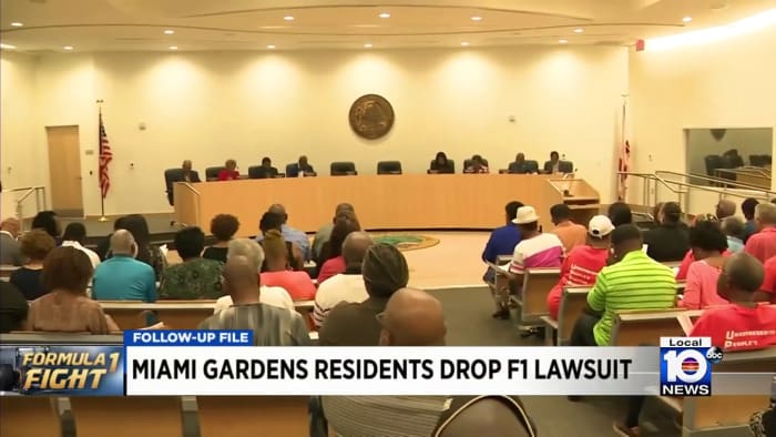 Residents of Miami Gardens drop lawsuit that was attempting to stop annual Formula 1 race