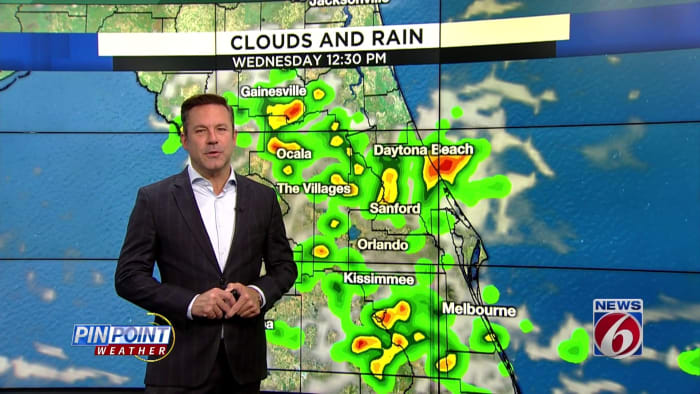 Central Florida forecast: Timing of rain different today. Here’s why