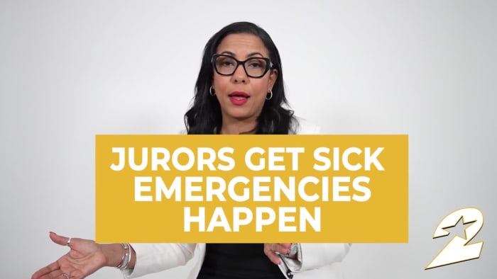 What does an alternate juror do?