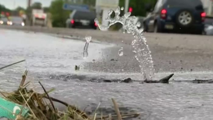 Water main break causing headaches for residents on Detroit’s east side